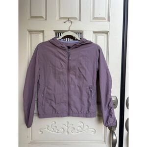 All in Motion Girl's‎ Lavender Nylon Lightweight Windbreaker Jacket Size Large